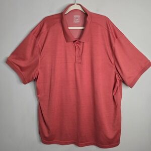 Red Head Brand Co Shirt Mens Polo Short Sleeve 3XL, Pink Casual Outdoors, Hiking